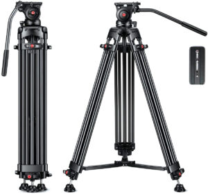 Video Tripod with Fluid Head 180cm - Video Tripod - wrodpress